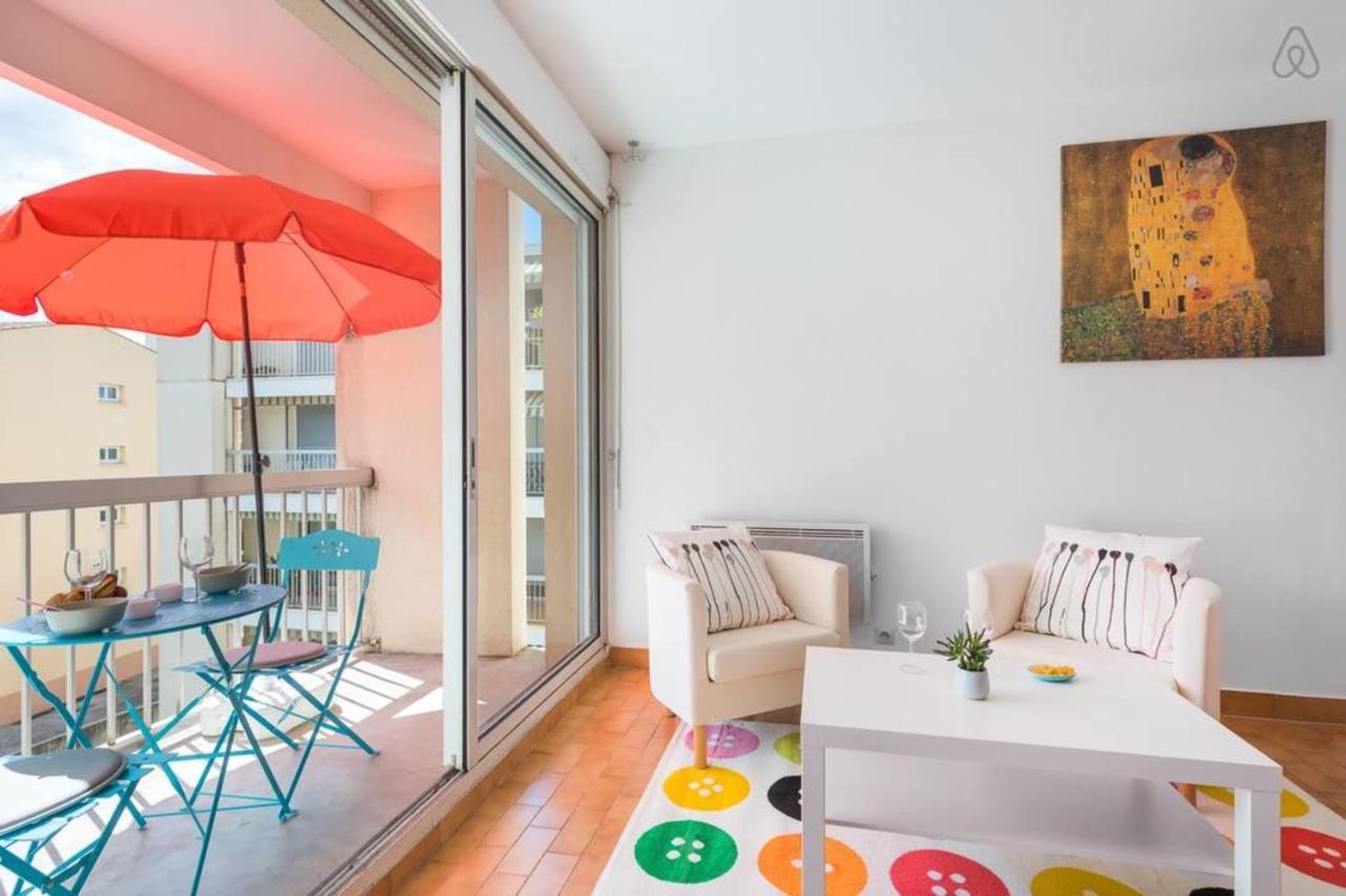 Charming Studio Close To The Train Station - Air Rental Montpellier Luaran gambar