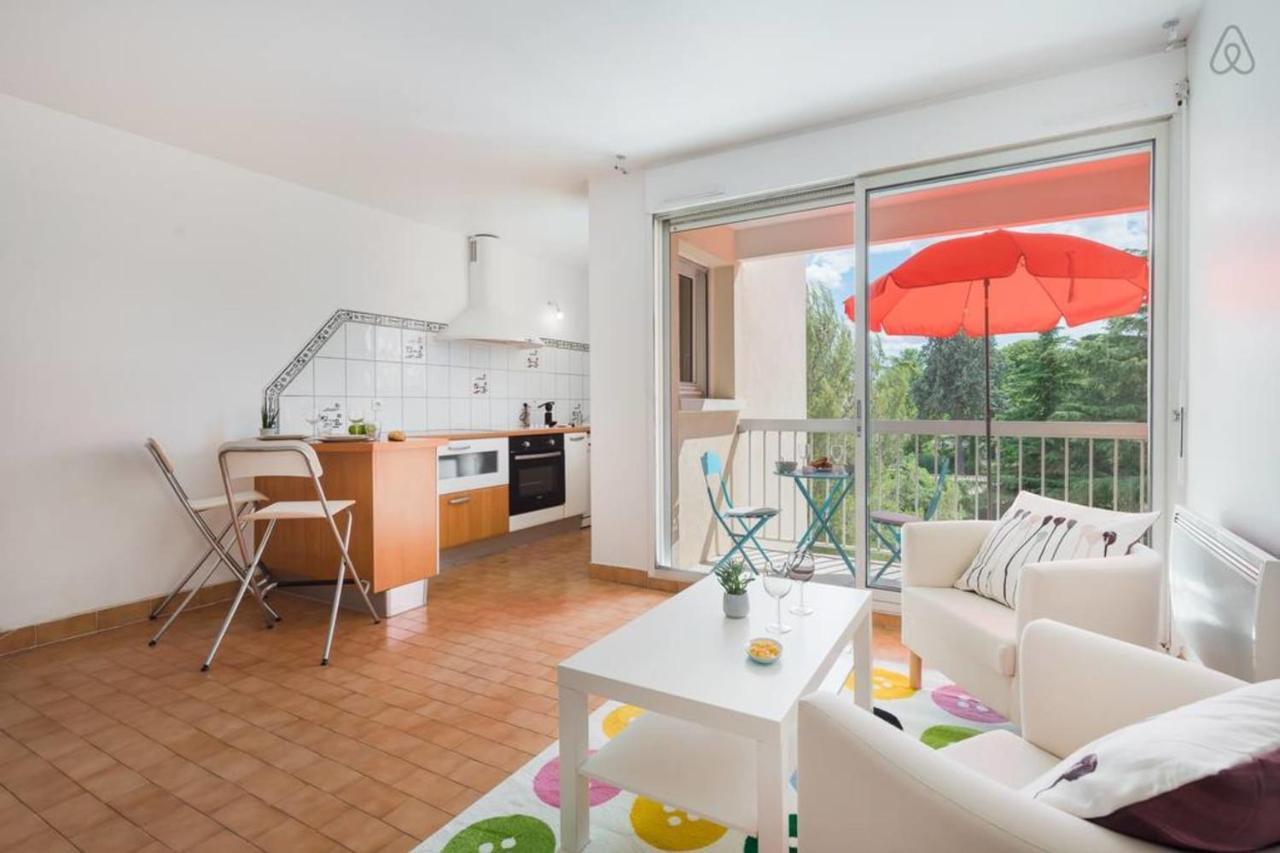 Charming Studio Close To The Train Station - Air Rental Montpellier Luaran gambar